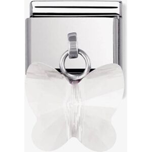 Nomination CLASSIC White Butterfly Charm 030604/10 Nomination CLASSIC White Butterfly Charm 030604/10