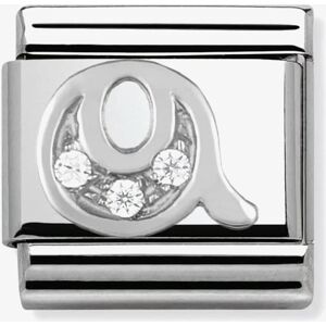 Nomination CLASSIC Silvershine Letter Q Charm 330301/17 Nomination CLASSIC Silvershine Letter Q Charm 330301/17