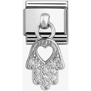 Nomination CLASSIC Silvershine Hamsa Hand Of Fatima Charm 331800/20 Nomination CLASSIC Silvershine Hamsa Hand Of Fatima Charm 331800/20