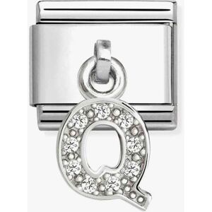 Nomination Silvershine Sparkling Letter Q Charm 331818/17 Nomination Silvershine Sparkling Letter Q Charm 331818/17