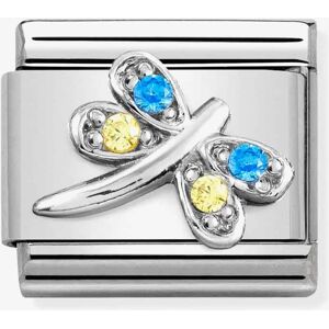 Nomination CLASSIC Dragonfly Crystal Charm 330304/39 Nomination CLASSIC Dragonfly Crystal Charm 330304/39
