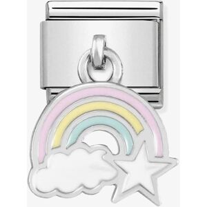 Nomination CLASSIC Silvershine Rainbow Cloud Star Drop Charm 331805/17 Nomination CLASSIC Silvershine Rainbow Cloud Star Drop Charm 331805/17