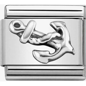 Nomination CLASSIC Silvershine Oxidised Symbols Anchor Charm 330101/27 Nomination CLASSIC Silvershine Oxidised Symbols Anchor Charm 330101/27