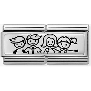 Nomination CLASSIC Silvershine Family Double Charm 330710/36 Nomination CLASSIC Silvershine Family Double Charm 330710/36