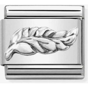 Nomination CLASSIC Composable Oxidised Feather Charm 330101/47 Nomination CLASSIC Composable Oxidised Feather Charm 330101/47