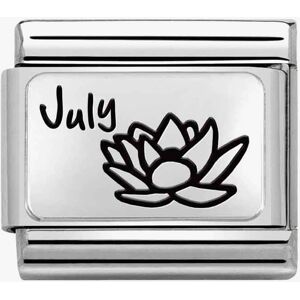 Nomination CLASSIC Composable Plates July Flower Charm 330112/19 Nomination CLASSIC Composable Plates July Flower Charm 330112/19