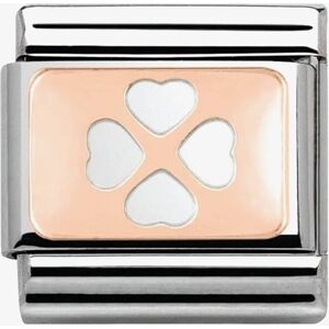 Nomination CLASSIC Rose Gold Four Leaf Clover Charm 430101/10 Nomination CLASSIC Rose Gold Four Leaf Clover Charm 430101/10