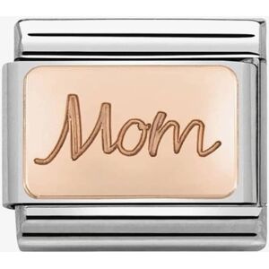 Nomination CLASSIC Rose Gold Plates Mom Charm 430101/33 Nomination CLASSIC Rose Gold Plates Mom Charm 430101/33