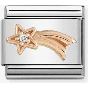 Nomination CLASSIC Rose Gold Shooting Star with Cubic Zirconia Charm 430305/21 Nomination CLASSIC Rose Gold Shooting Star with Cubic Zirconia Charm 430305/21