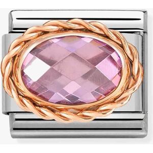 Nomination CLASSIC Composable Pale Pink Cubic Zirconia Charm 430603/003* Nomination CLASSIC Composable Pale Pink Cubic Zirconia Charm 430603/003*