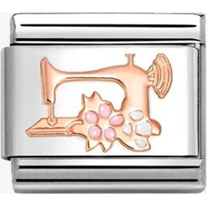 Nomination CLASSIC Rose Gold Sewing Machine Charm 430202/28 Nomination CLASSIC Rose Gold Sewing Machine Charm 430202/28
