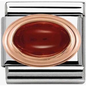 Nomination CLASSIC Rose Gold Garnet Charm 430502/03 Nomination CLASSIC Rose Gold Garnet Charm 430502/03