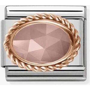 Nomination CLASSIC Rose Gold Stones Apricot Chalcedony Charm 430507/34 Nomination CLASSIC Rose Gold Stones Apricot Chalcedony Charm 430507/34