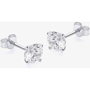Gold Impression 9ct White Gold 6mm Round Cubic Zirconia Stud Earrings 5.58.4979 Gold Impression 9ct White Gold 6mm Round Cubic Zirconia Stud Earrings 5.58.4979