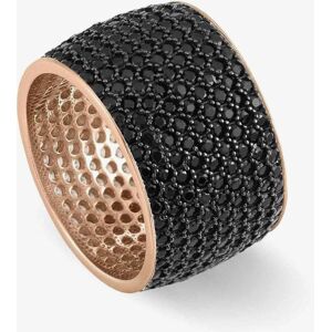 Nomination Emozioni Rose Gold Plated Black Cubic Zirconia Ring 147800/007/004 Nomination Emozioni Rose Gold Plated Black Cubic Zirconia Ring 147800/007/004