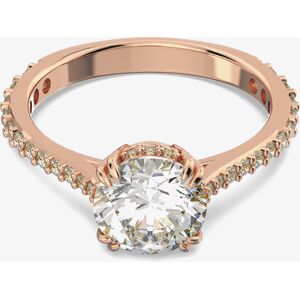 Swarovski Ladies Constella Rose Gold Plated Cocktail Ring 5642643 52 Swarovski Ladies Constella Rose Gold Plated Cocktail Ring 5642643 52