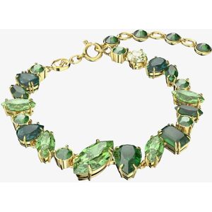 Swarovski Gema Gold Tone Mixed Cut Green Bracelet 5652822 M Swarovski Gema Gold Tone Mixed Cut Green Bracelet 5652822 M
