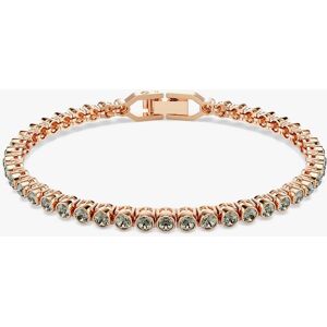 Swarovski Imber Rose Gold Tone Plated Black Crystal Tennis Bracelet 5734240 Swarovski Imber Rose Gold Tone Plated Black Crystal Tennis Bracelet 5734240