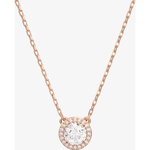 Swarovski Ladies Constella Rose Gold-Plated Halo Necklace 5636272 Swarovski Ladies Constella Rose Gold-Plated Halo Necklace 5636272