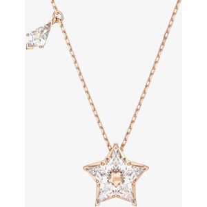 Swarovski Ladies Stella Rose Gold Plated Star Necklace 5645463 Swarovski Ladies Stella Rose Gold Plated Star Necklace 5645463