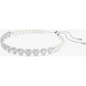 Ariana Grande X Swarovski Capsule White Crystal Heart Choker Necklace 5720861 Ariana Grande X Swarovski Capsule White Crystal Heart Choker Necklace 5720861