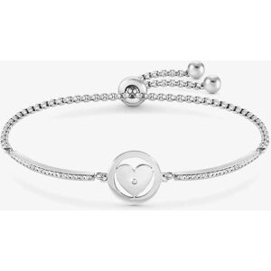 Nomination Milleluci Limited Edition Silver Heart Toggle Bracelet 028092/999 Nomination Milleluci Limited Edition Silver Heart Toggle Bracelet 028092/999