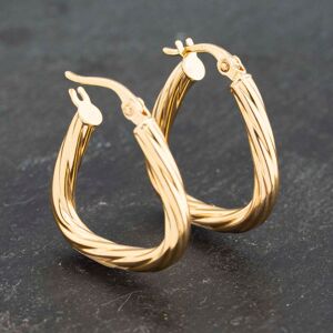Pre-Owned Yellow Gold 21.5mm Twist Creole Earrings 41173226 Pre-Owned Yellow Gold 21.5mm Twist Creole Earrings 41173226