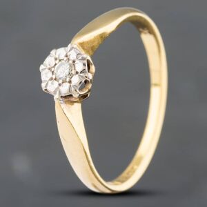 Pre-Owned Vintage Yellow Gold Brilliant Cut Diamond Solitaire Ring 41381836 Pre-Owned Vintage Yellow Gold Brilliant Cut Diamond Solitaire Ring 41381836