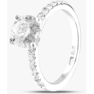 Pre-Owned 14ct White Gold Certificated 1.74ct Brilliant Cut Diamond Solitaire Ring 41481559 Pre-Owned 14ct White Gold Certificated 1.74ct Brilliant Cut Diamond Solitaire Ring 41481559