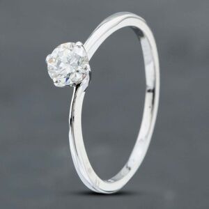 Pre-Owned 18ct White Gold 0.40ct Brilliant Cut Diamond Solitaire Ring 41481568 Pre-Owned 18ct White Gold 0.40ct Brilliant Cut Diamond Solitaire Ring 41481568