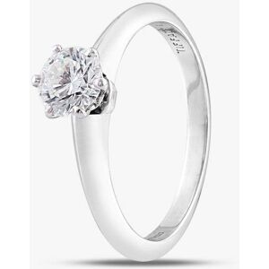 Pre-Owned Platinum 0.66ct Brilliant Cut Diamond Tiffany Solitaire Ring 41481656 Pre-Owned Platinum 0.66ct Brilliant Cut Diamond Tiffany Solitaire Ring 41481656