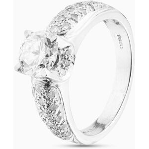 Pre-Owned 14ct White Gold Certificated 1.18ct Brilliant Cut Diamond Solitaire Ring 41481721 Pre-Owned 14ct White Gold Certificated 1.18ct Brilliant Cut Diamond Solitaire Ring 41481721