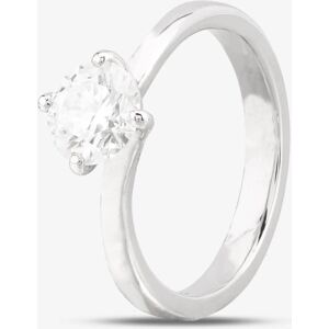 Pre-Owned Platinum 0.90ct Brilliant Cut Diamond Four Claw Solitaire Ring 4148431 Pre-Owned Platinum 0.90ct Brilliant Cut Diamond Four Claw Solitaire Ring 4148431