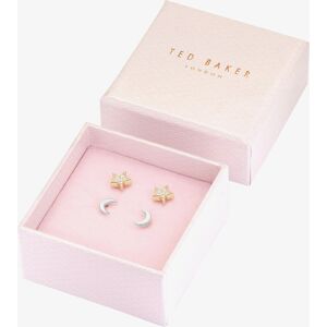 Ted Baker Moanny Two Tone Pave Star & Crescent Moon Stud Earring Set TBJ2621-23-02 Ted Baker Moanny Two Tone Pave Star & Crescent Moon Stud Earring Set TBJ2621-23-02