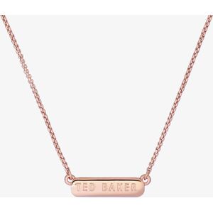 Ted Baker SCARL Rose Gold Tone Crystal Sparkle Bar Necklace TBJ2980-24-02 Ted Baker SCARL Rose Gold Tone Crystal Sparkle Bar Necklace TBJ2980-24-02