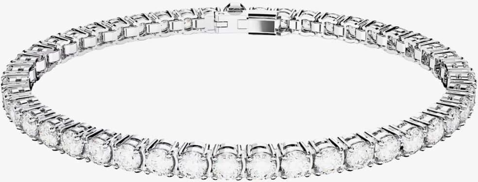 Swarovski Matrix White Tennis Bracelet 5648937 M