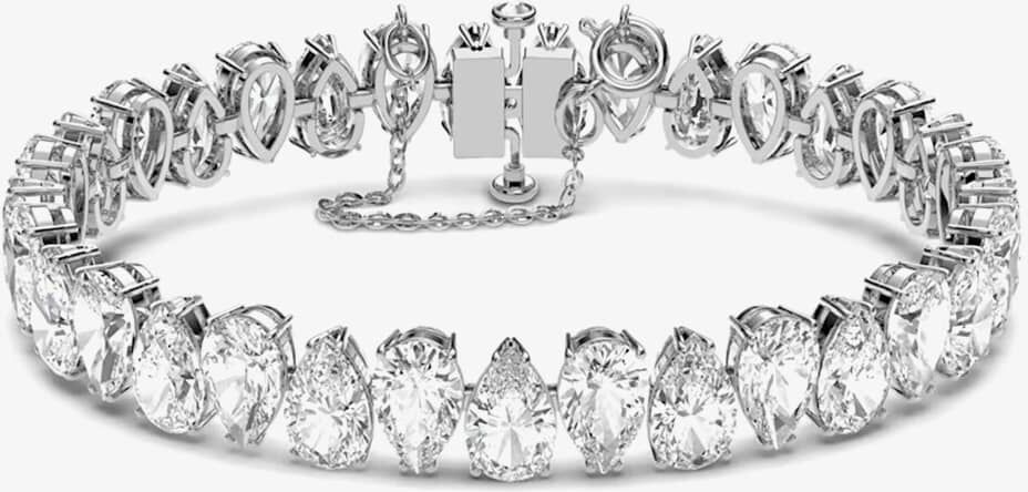 Swarovski Millenia Pear White Crystal Bracelet 5598350