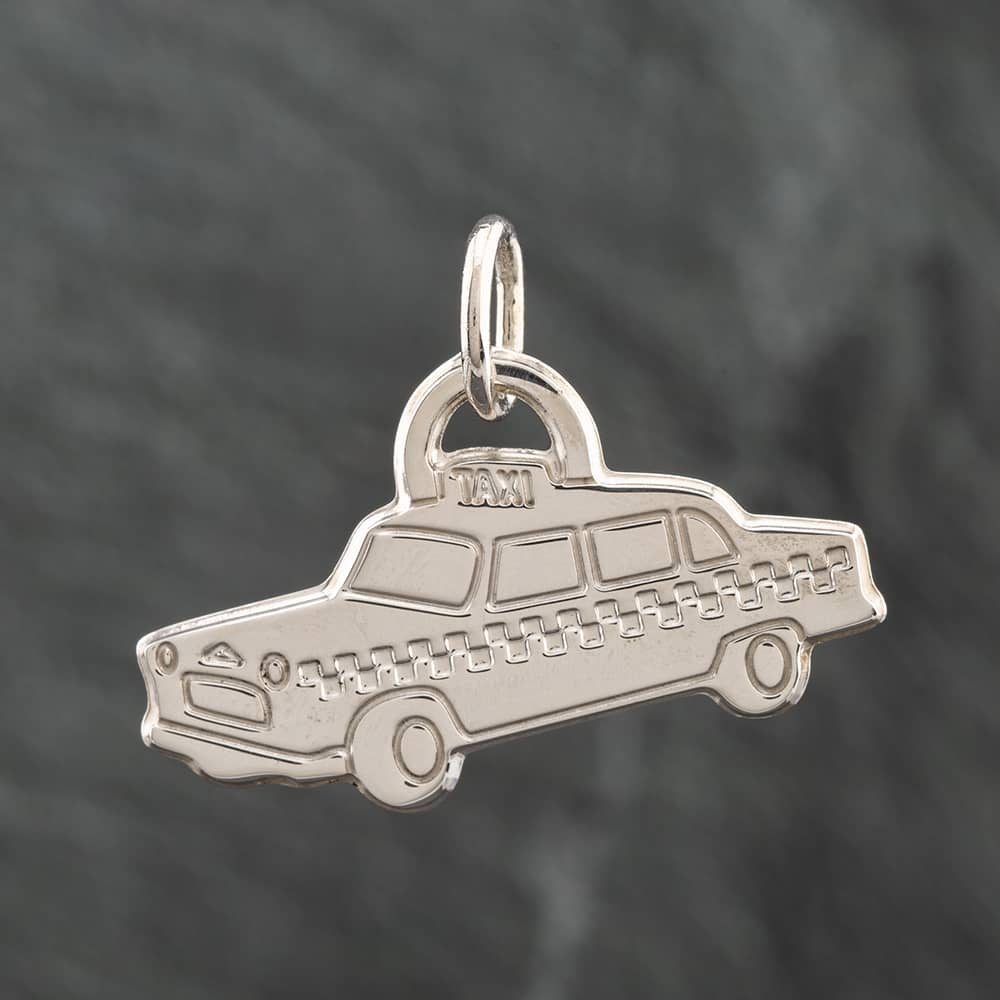Tiffany & Co. Pre-Owned Tiffany & Co. Silver Taxi Dangle Charm 41251220