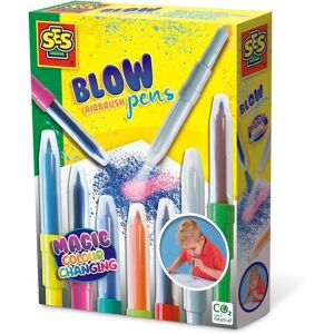 SES Creative Magic Colour Changing Blow Airbrush Pens