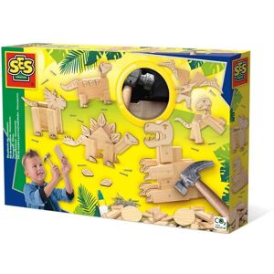 SES Creative Dinosaurs Woodwork Craft Kit