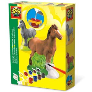 SES Creative Children's Horse Casting & Painting Set