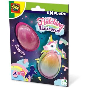 SES Creative Explore Children's Hatching Unicorns 2 Surprise Eggs