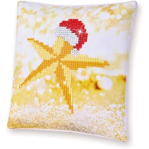 Groves & Thames PILLOW XMAS STAR - Diamond Painting Kit: Cushion: Christmas Star - Diamond Dotz Multicolor Groves & Thames PILLOW XMAS STAR - Diamond Painting Kit: Cushion: Christmas Star - Diamond Dotz Multicolor