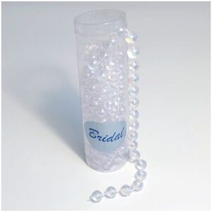 Groves & Thames Pearl Bead Chain: 3m x 14mm: IridescentClear Multicolor Groves & Thames Pearl Bead Chain: 3m x 14mm: IridescentClear Multicolor