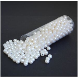 Groves & Thames Loose Bead Tube: 10mm (Approx 450):Ivory in Ivory Ivory Groves & Thames Loose Bead Tube: 10mm (Approx 450):Ivory in Ivory Ivory