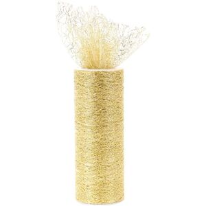 Groves & Thames Trim: Mesh Tulle: 10m x 15cm: Metallic & Gold Size: 10m x 15 cm Gold 10m x 15 cm Groves & Thames Trim: Mesh Tulle: 10m x 15cm: Metallic & Gold Size: 10m x 15 cm Gold 10m x 15 cm