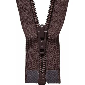 Groves & Thames NYLON O/E ZIP 46CM - Nylon Open-End Zip: 46cm or 18.11in: Brown - YKK Brown Groves & Thames NYLON O/E ZIP 46CM - Nylon Open-End Zip: 46cm or 18.11in: Brown - YKK Brown