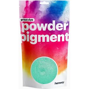 Hemway Grout Powder Pigment Dye For Tile Grout & Epoxy Resin - Metallic Jade Green - 50g / 1.7oz Green Hemway Grout Powder Pigment Dye For Tile Grout & Epoxy Resin - Metallic Jade Green - 50g / 1.7oz Green