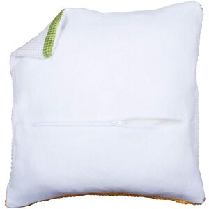 Groves & Thames CUSH BACK W/ZIP WHITE - Cushion Back: with Zipper: White - Vervaco Multicolor Groves & Thames CUSH BACK W/ZIP WHITE - Cushion Back: with Zipper: White - Vervaco Multicolor