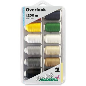 Groves & Thames BLISTERBOX A/LOCK 125 - Box: Aerolock No.125: 12 x 1, 200m: Solid Colours - Madeira in White White Groves & Thames BLISTERBOX A/LOCK 125 - Box: Aerolock No.125: 12 x 1, 200m: Solid Colours - Madeira in White White